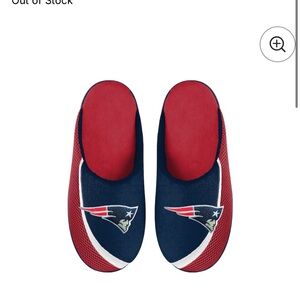 Kids Team Spirit Slippers - Navy and Red